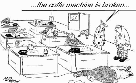 Broken Coffee Machine